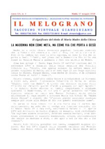 Il Melograno - 17 Maggio 2018