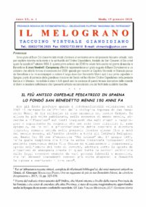 Il Melograno - Gennaio 2018