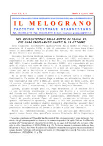 Il Melograno - Agosto 2018
